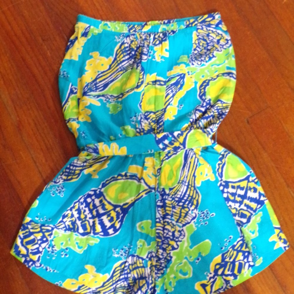 Lilly Pulitzer Seashell Print Romper